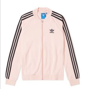 ADIDAS SUPERSTAR TRACK TOP VAPOUR PINK